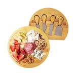 竹制奶酪板供应商-4刀餐具抽屉定制