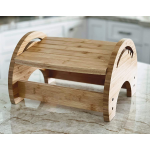 竹制脚凳厂家-可调节护理脚踏代工