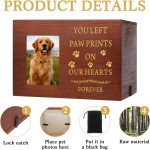 宠物纪念骨灰盒厂家-木质相框记忆盒