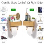 竹制厕纸架供应商-壁挂式储物收纳