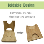 竹制笔筒厂家-2件套几何桌面收纳