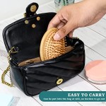 竹制按摩梳厂家-便携防静电发刷