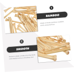 竹制高尔夫球钉供应商-环保混合尺寸批量