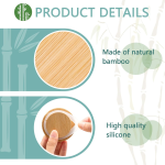 竹制储物盖厂家-广口密封罐盖代工