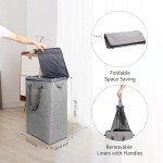 竹制洗衣篮厂家-方形可折叠帆布袋