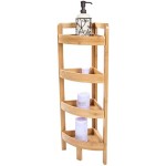 竹制角架生产商-四层清洁工具展示