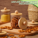 竹制罐盖生产商-可重复使用硅胶密封圈定制