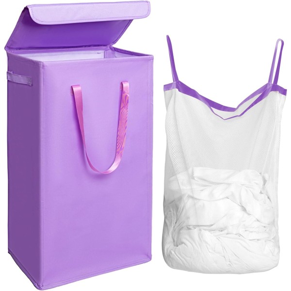 竹制洗衣篮供应商-铁艺可折叠帆布储物