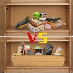 竹制厨房储物盒厂家-五层可拆卸隔板