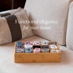 竹制抽屉收纳生产商-木质分隔储物盒