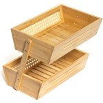 竹制水果篮生产商-藤网储物篮设计代工