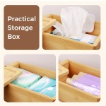 竹制分配收纳器生产商-三合一床头架