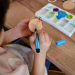 竹制钥匙扣坯供应商-未完成木圆片DIY