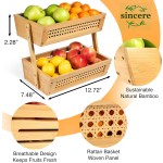 竹制水果篮生产商-藤网储物篮设计代工