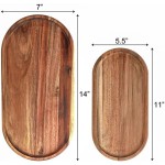 洋槐木服务托盘供应商-椭圆形砧板