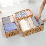 竹制储物盒厂家-装饰板条箱篮定制