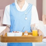 竹制服务托盘生产商-经典把手光滑表面