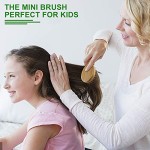 竹制旅行刷生产商-2把木质刷毛顺发器