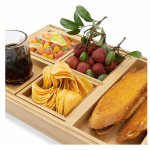 竹制服务托盘厂家-大托盘把手定制
