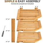 竹制储物架供应商-台面可堆叠收纳