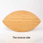 竹制砧板生产商-足球形状熟食板