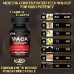 Maca Root Capsules Manufacturer - OEM Custom Men Energy Endurance