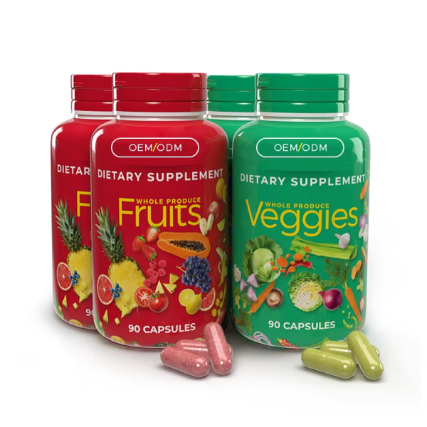 Dietary Fiber Capsules Manufacturer - Wholesale Fruit Vegetable Supplement