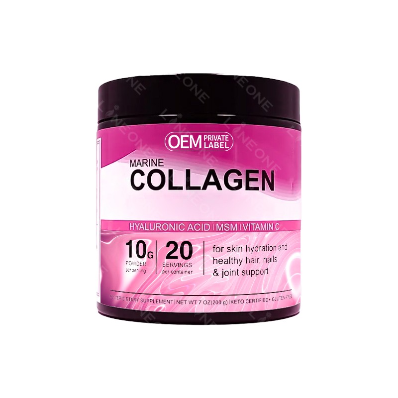 Collagen Powder Factory - OEM Custom Hyaluronic Acid MSM