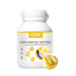 Cod Liver Oil Softgel Factory - OEM Custom Immunity Calcium