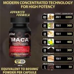 Maca Root Capsules Factory - OEM Custom Men Energy Supplement