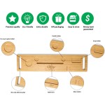 Luxury Bathtub Caddy Supplier - JUNJI Wood Bath Caddy Tray Ideal Unique Tub Accessories