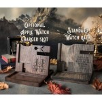 无线充电站厂家-木手机 docking站无线充电桌面架