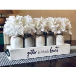 花箱厂家-JUNJI装饰木花箱婚礼礼品植物影盒