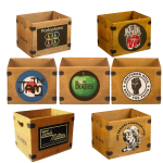 Unfinished Wooden Crate Factory - Cheap Wood Crate Vinyl Record Storage