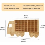 存储柜厂家-独立壁挂柜1/64比例玩具车整理器