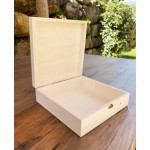 实惠木盒厂家-JUNJI定制logo松木纪念品礼品盒松木