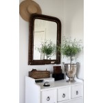 复古奶酪盒厂家-JUNJI复古奶酪木箱蓝色图形