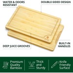Cutting Boards Manufacturer - Set Wooden Bamboo Boards Kitchen Gadgets Meal Prep Serving