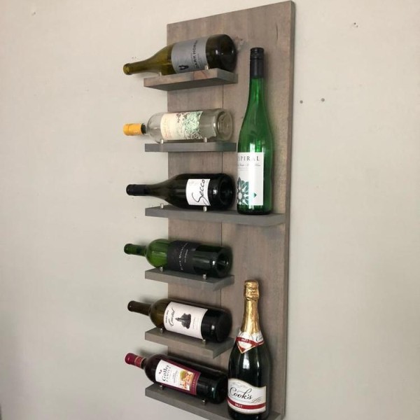 Wooden Wine Rack Supplier - Bottle Display Storage Rack Free Standing Countertop