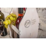 Drink Caddy Factory - JUNJI Wooden Drink Caddy for Wine Bottles Glasses Carton Packed