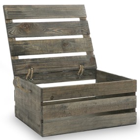 带盖存储盒厂家-木箱存储盒带盖大号家居装饰