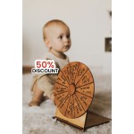 旋转轮游戏厂家-可定制木旋转轮个性化旋转游戏