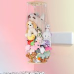 毛绒玩具存储厂家-角落毛绒玩具架整理架可调长度