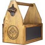 Wooden Wine Box Manufacturer - Rustic Gifts Wooden Wine Box Bottle Caddy Beer Carrier