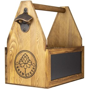 Wooden Wine Box Manufacturer - Rustic Gifts Wooden Wine Box Bottle Caddy Beer Carrier