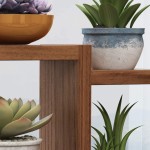 花盆厂家-JUNJI Rustic乡村风格木盆悬挂或落地