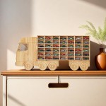 存储柜厂家-独立壁挂柜1/64比例玩具车整理器