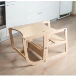 可变厨房塔厂家-3合1厨房助手塔可折叠蒙特梭利