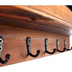 钥匙架厂家-JUNJI钥匙架邮件架木墙整理器架Rustic