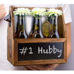 Wooden Wine Box Manufacturer - Rustic Gifts Wooden Wine Box Bottle Caddy Beer Carrier